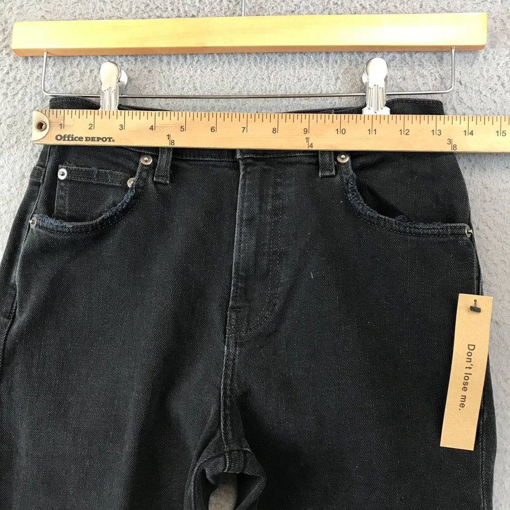 NWT Reformation Jeans Womens Hepburn Skinny Jeans Size 25 Black High Rise - Picture 5 of 11